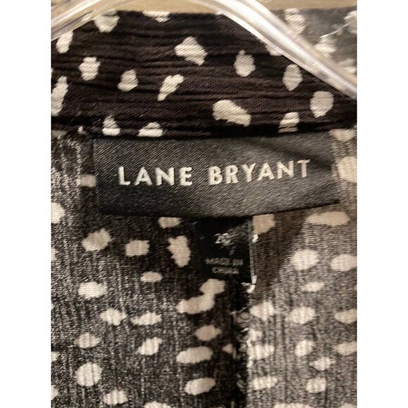 Lane Bryant Button Up Tunic Blouse 20 - Picture 3 of 5